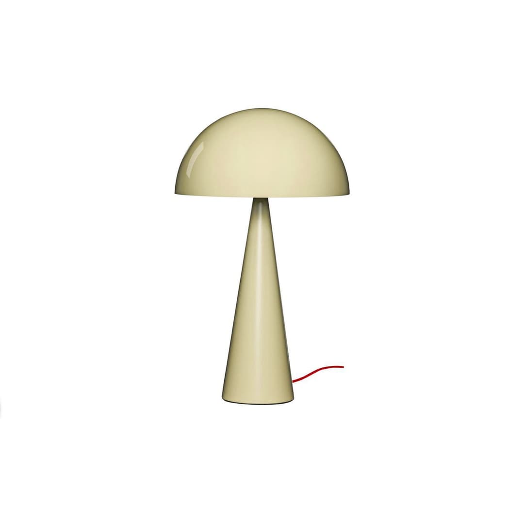 Mush Tischlampe, sand, Metall, Höhe 50 cm - HÜBSCH - Wohnzimmer - Modern - Einflammig