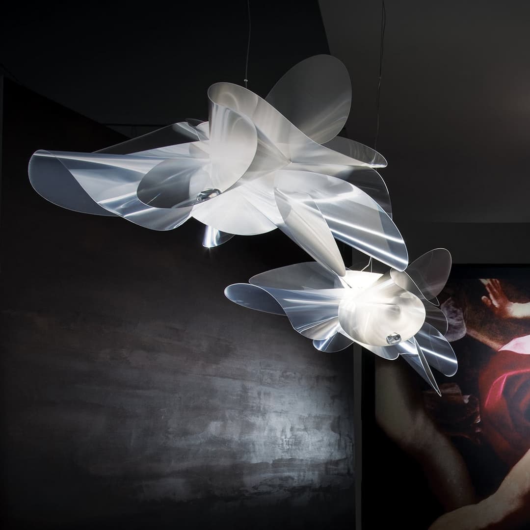 Etoile Pendelleuchte L - Slamp Étoile - Wohnzimmer - Design - Kunststoff - Einflammig