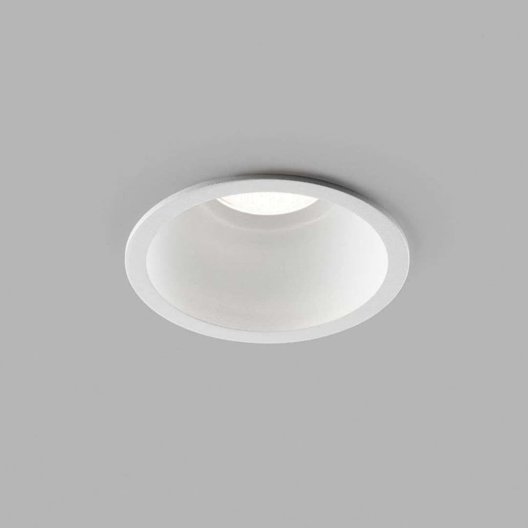 Curve II Einbauspots Ø90 IP54 2700/3000K White - LIGHT-POINT - Wohnzimmer - Aluminium