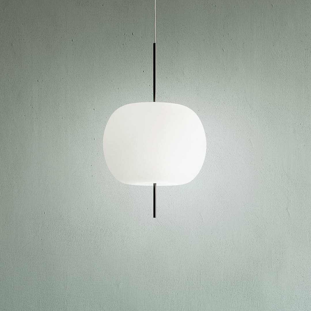Kushi 16 Pendelleuchte schwarz - KDLN - Wohnzimmer - Design - Glas - Kugel