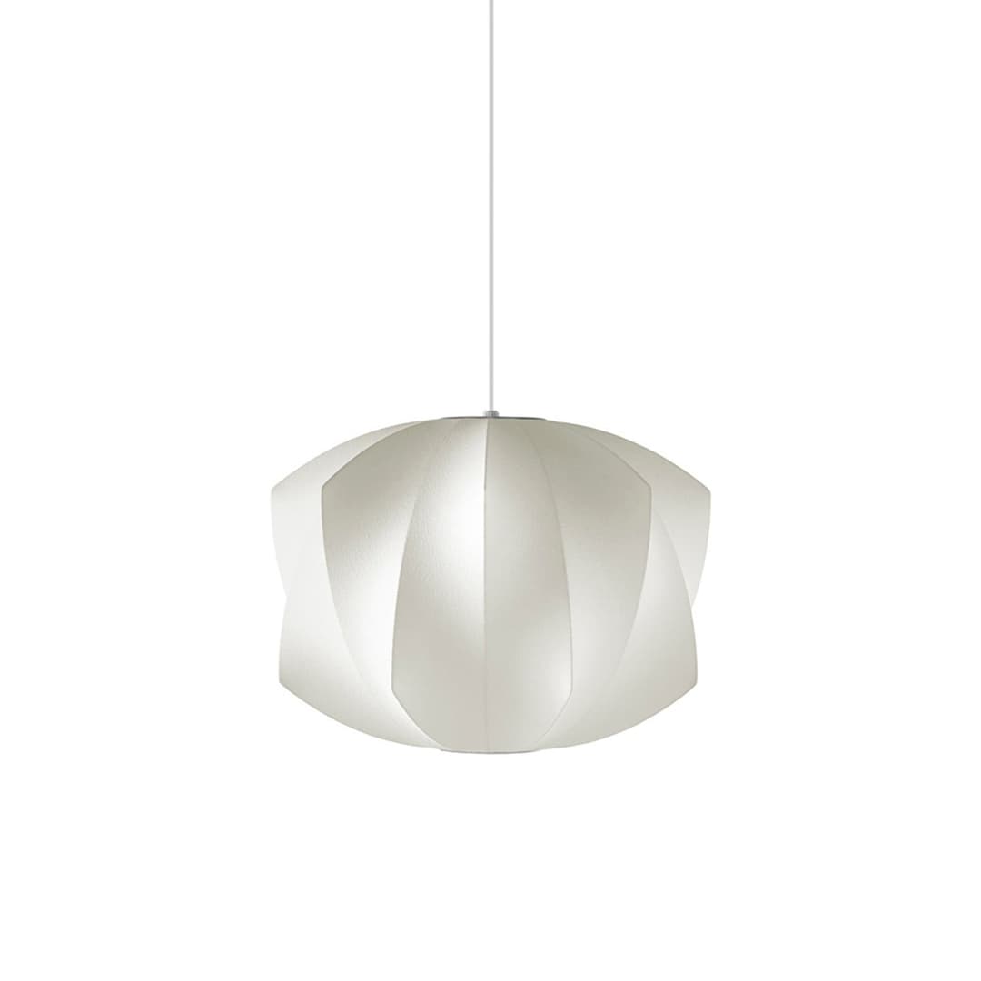 Nelson Propeller Bubble Pendellampe M, weiß - Herman Miller HAY - Esszimmer - Kunststoff