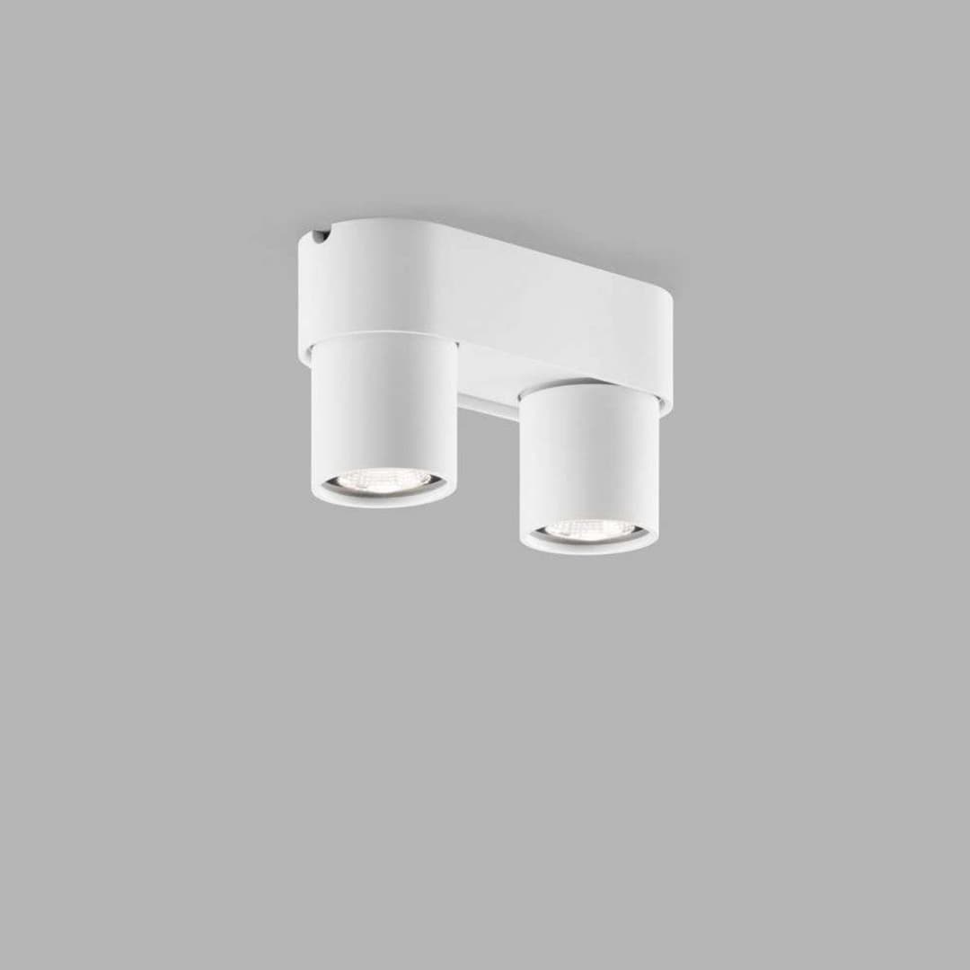 Aura C2 Deckenleuchte 2700/3000K White - LIGHT-POINT - Wohnzimmer - Aluminium