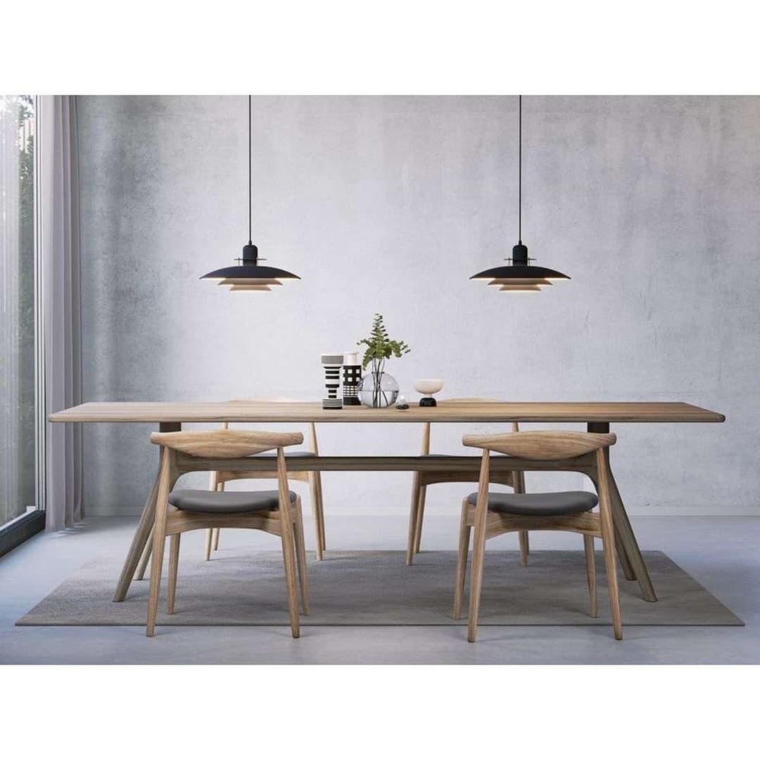Primus I Hängelampe, schwarz/messing, Ø 43cm, Metall - Belid - Esszimmer