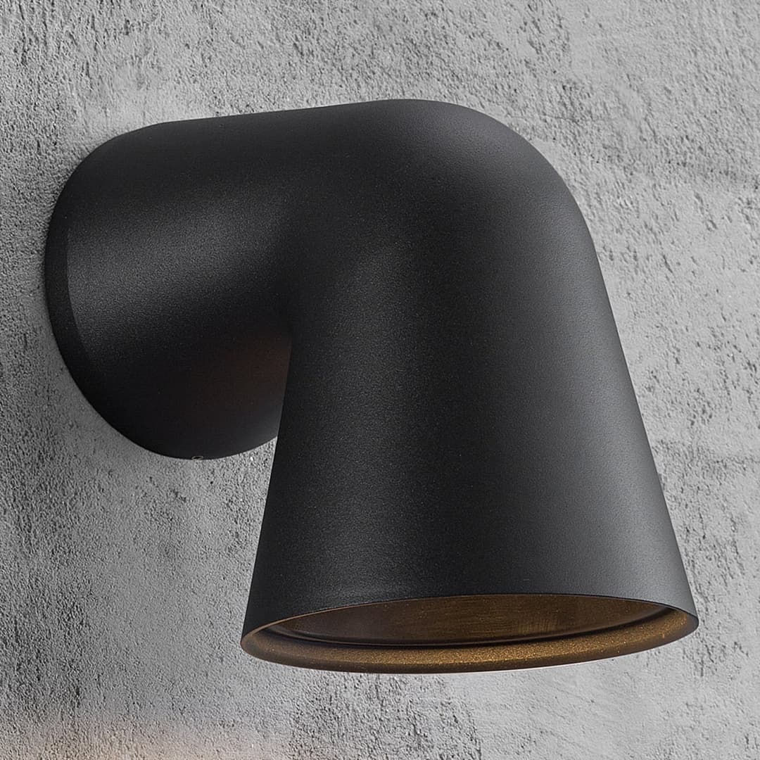 Front Single Wandleuchte Black - Nordlux - Modern - Metall - Einflammig