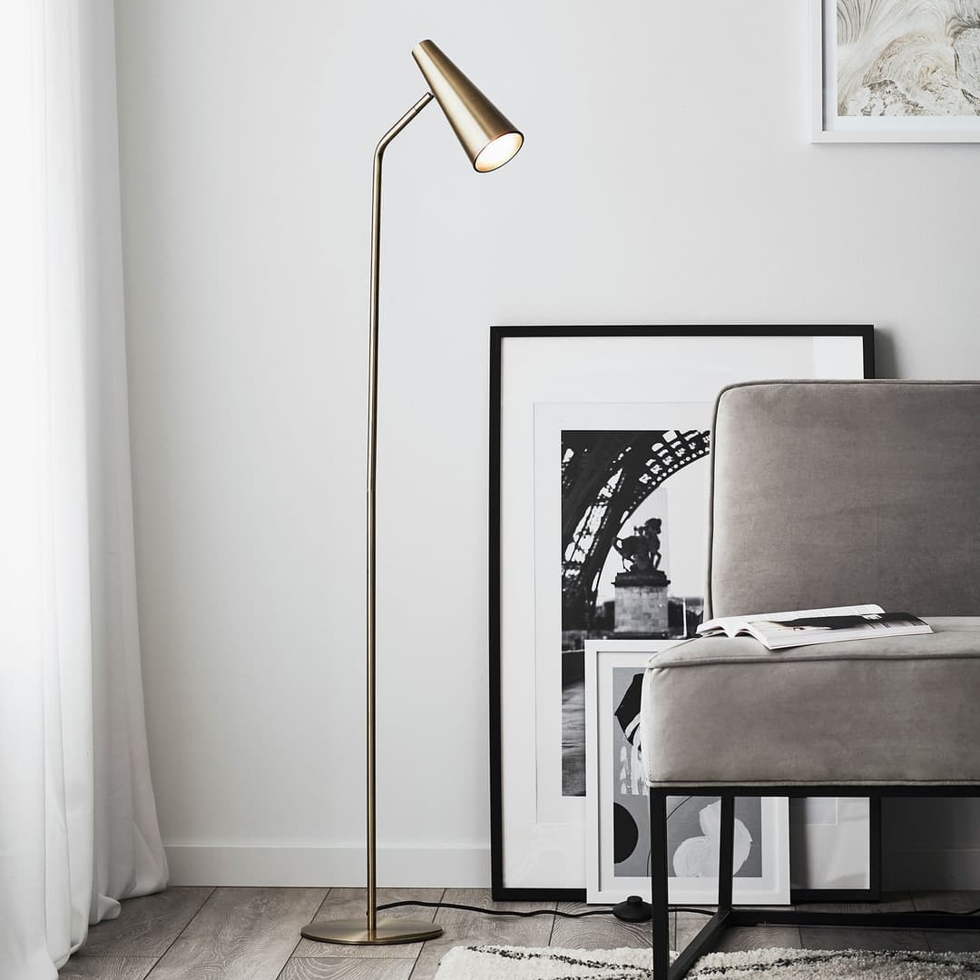 Peak Stehleuchte Antike - Markslöjd - Wohnzimmer - Modern - Metall - Einflammig