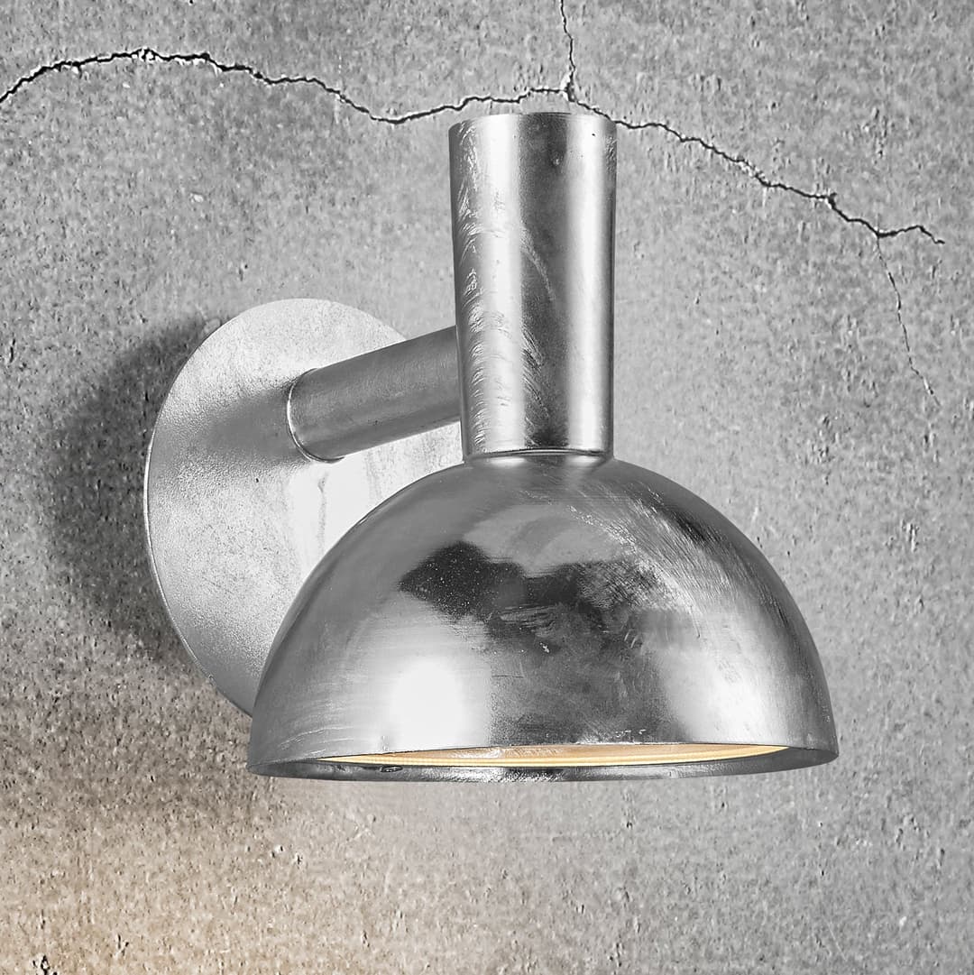 Arki 20 Außen Wandleuchte Galvanised - Nordlux - Modern - Metall - Einflammig