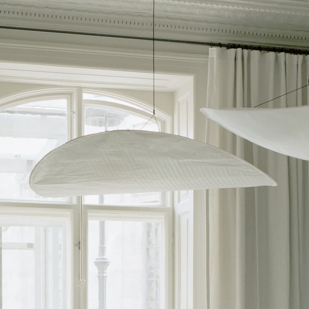 Tense LED-Hängeleuchte, Ø 90 cm, weiß - New Works - Küche - Design - Kunststoff - Einflammig
