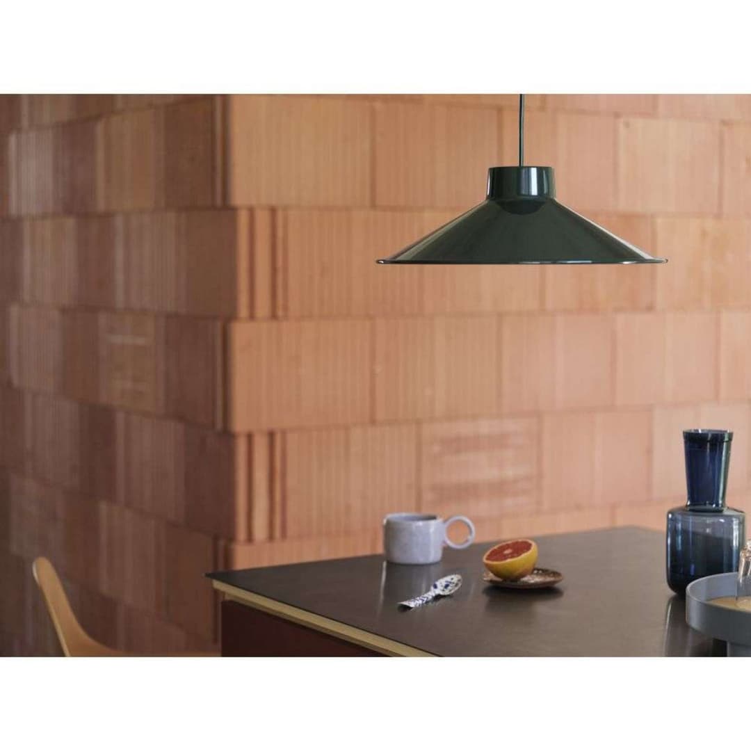 Top Pendelleuchte Ø36 Dark Green - Muuto - Esszimmer - Design - Metall