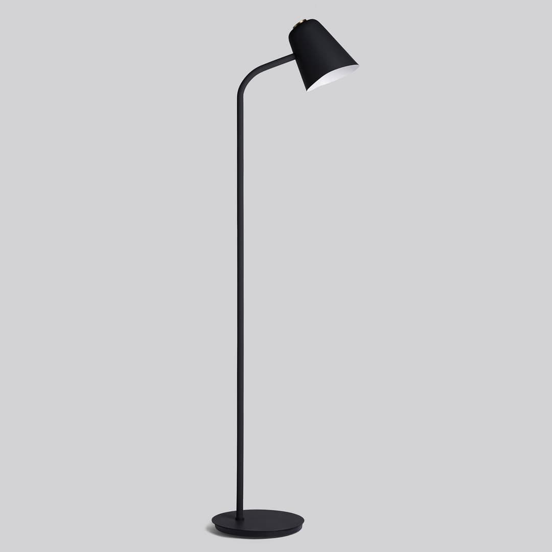 Me Stehleuchte Dim Black - Northern Me dim - Wohnzimmer - Design - Metall - Einflammig