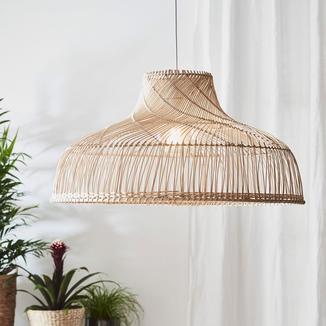 Bali Pendelleuchte Nature - Markslöjd - Wohnzimmer - Mediterran - Holz - Einflammig