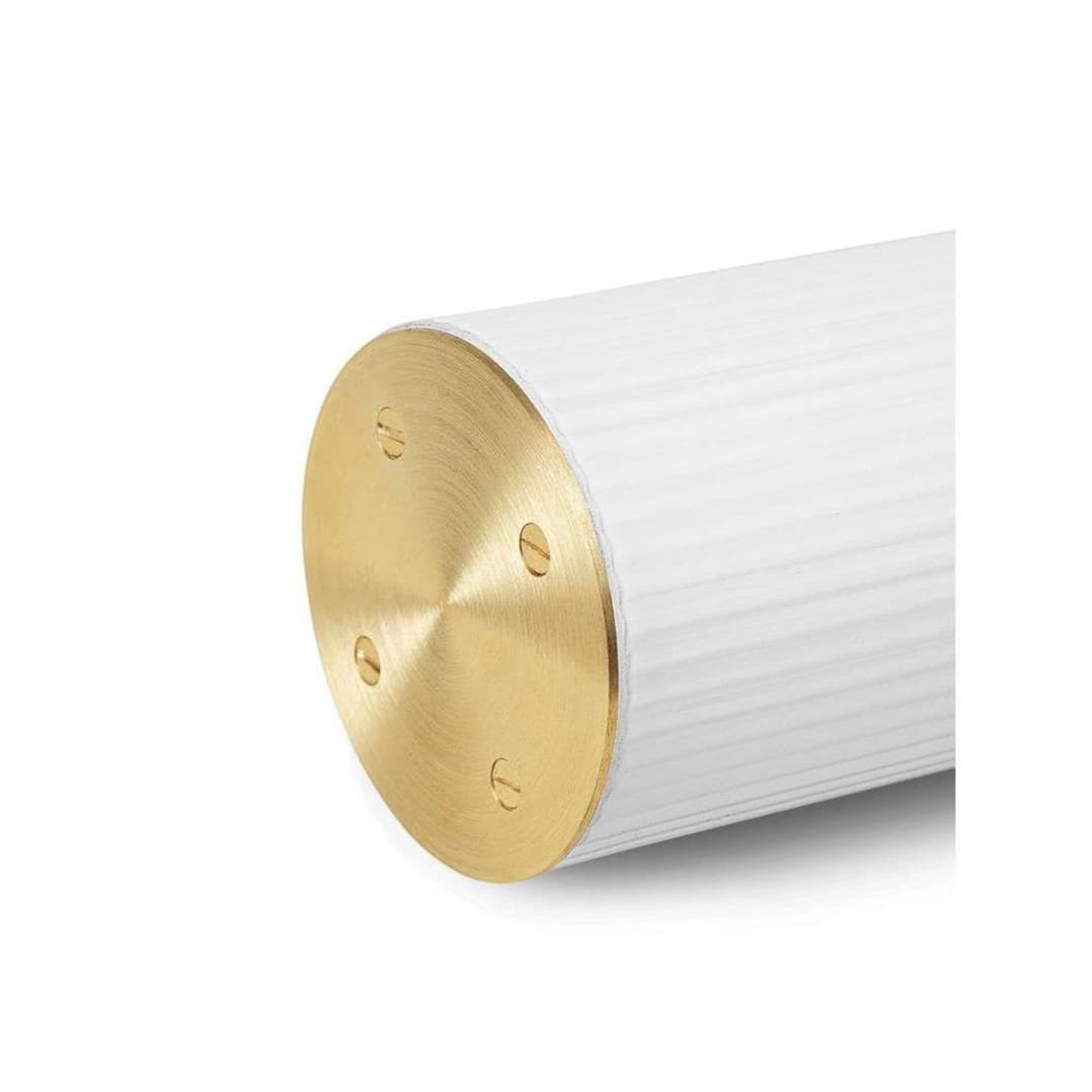 Vuelta Pendelleuchte 60 White/Brass - Ferm Living - Küche - Glas