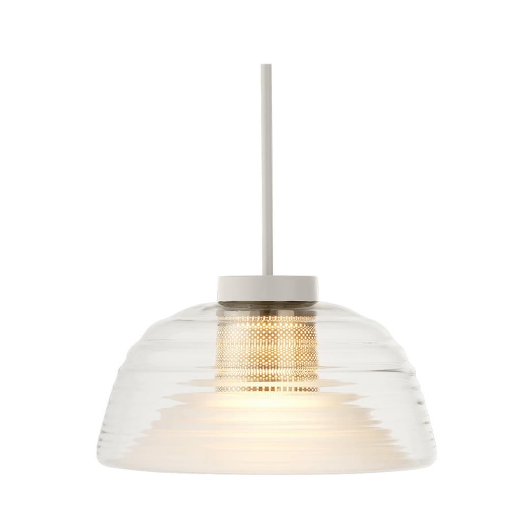 Two-Layer Pendelleuchte Grau - Muuto - Wohnzimmer