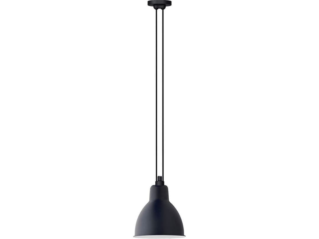 Lampe Gras 322 L Pendelleuchte, rund, blau – DCW - Wohnzimmer - Metall
