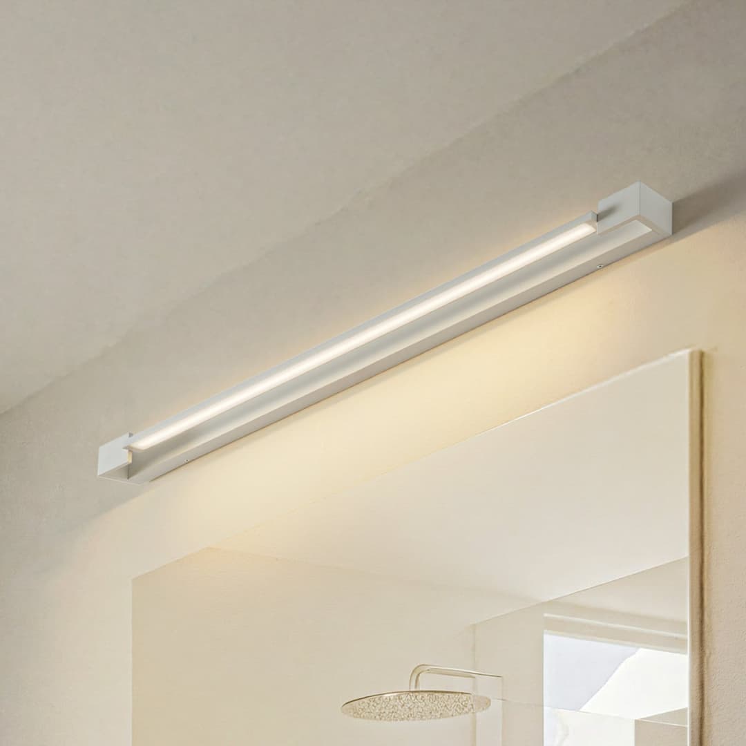 Jora LED Wandleuchte IP44 Weiß - Arcchio - Badezimmer - Modern - Aluminium - Eckig