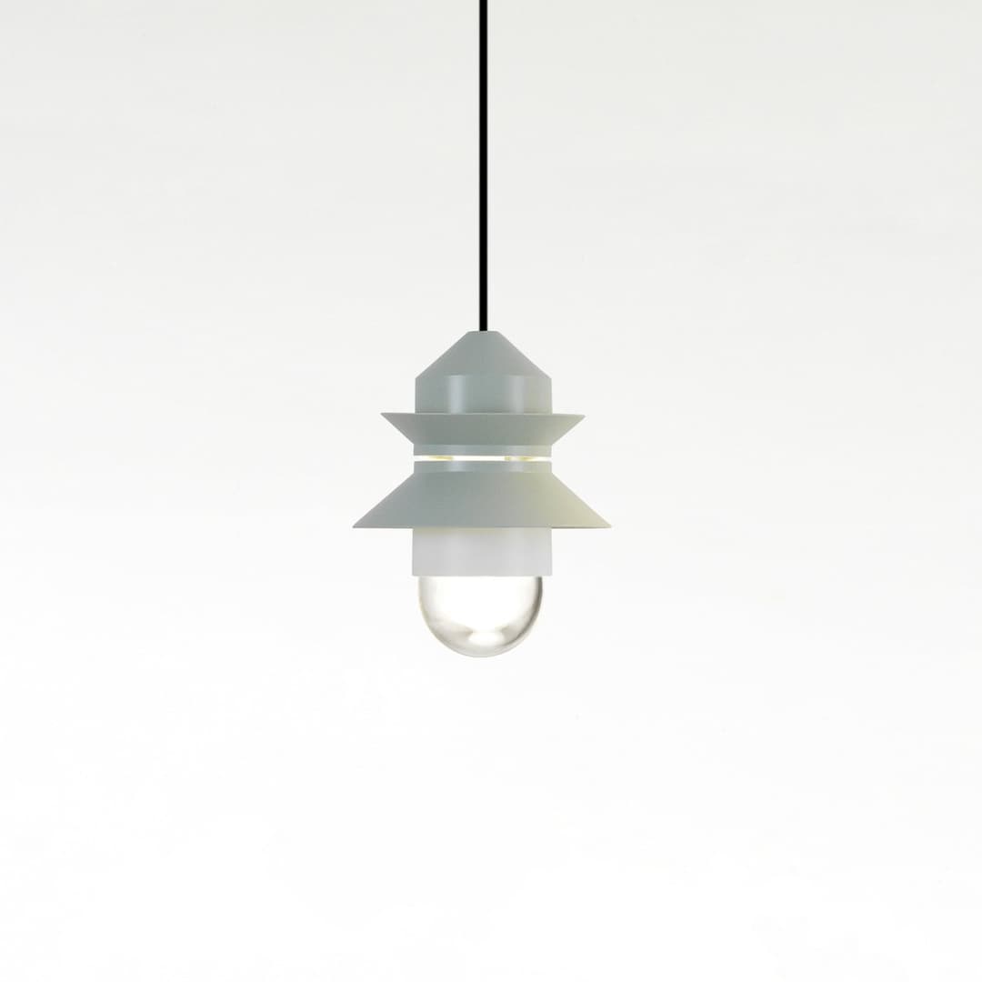 Santorini Pendelleuchte Indoor Light Green - Marset - Wohnzimmer - Design - Glas - Einflammig