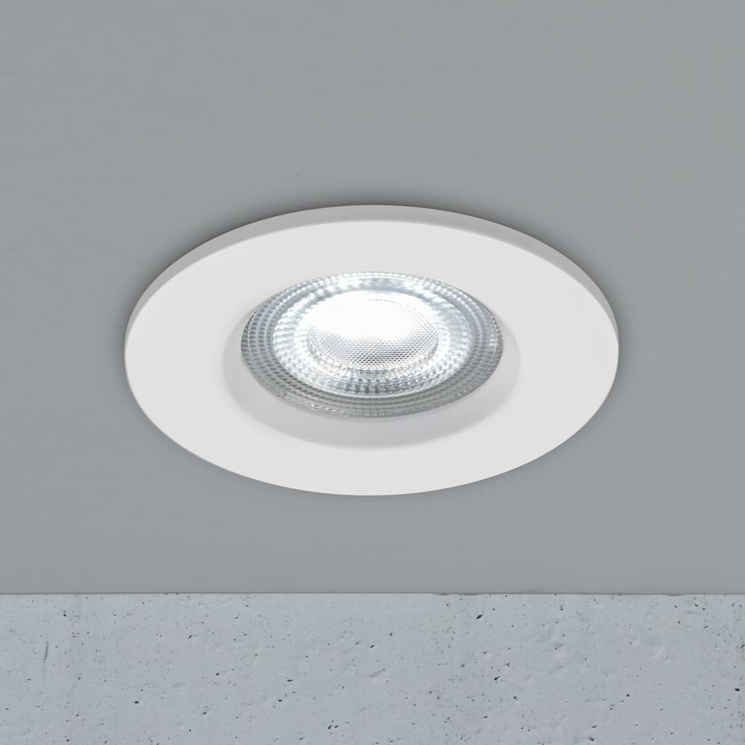 Don Smart Einbauspot, weiß, Ø 8,5 cm, IP65 RGBW - Nordlux - Badezimmer - Kunststoff - Einflammig