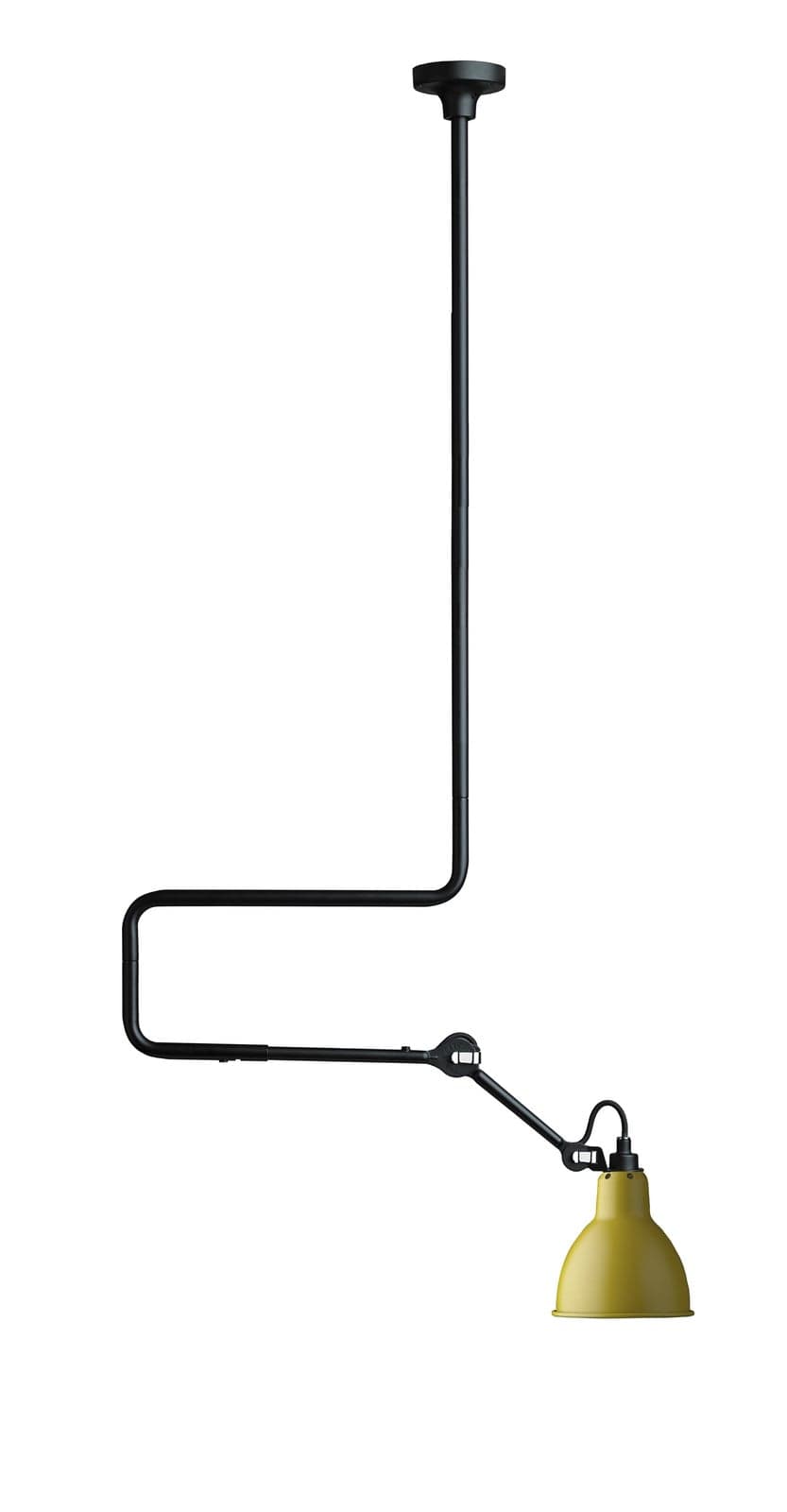 Lampe Gras 312 Deckenleuchte, gelb – DCW - Keller - Design - Metall