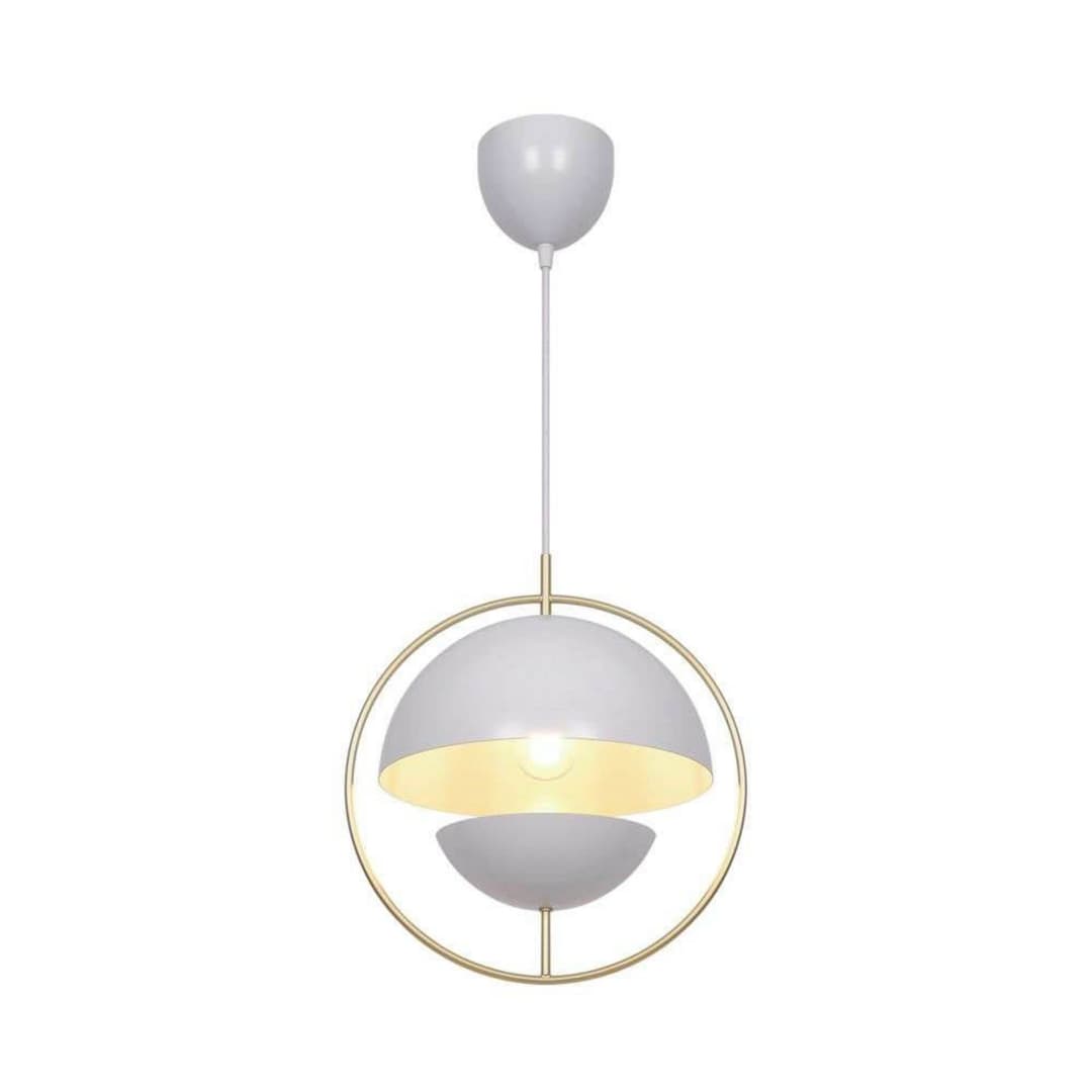 Tavia Pendelleuchte Weiß - Nordlux - Wohnzimmer - Skandinavisch - Metall - Einflammig