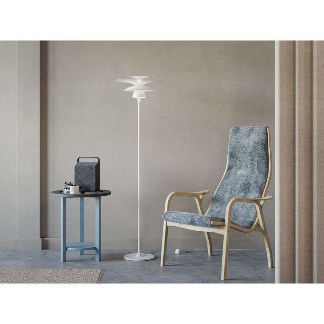 Picasso Stehleuchte H140 Matt White - Belid - Wohnzimmer - Metall