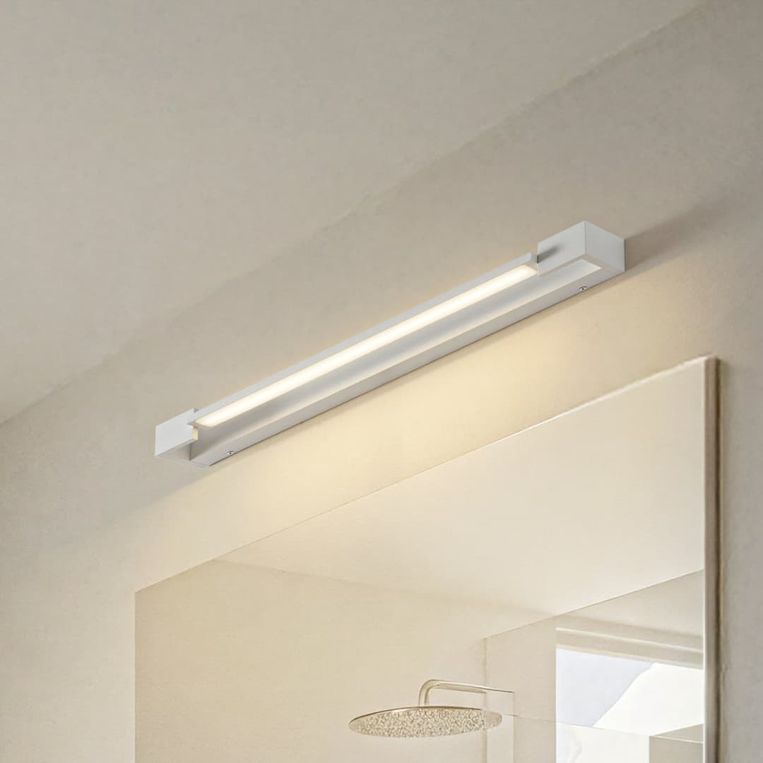 Jora Wandleuchte L60 White - Arcchio - Badezimmer - Modern - Aluminium - Eckig