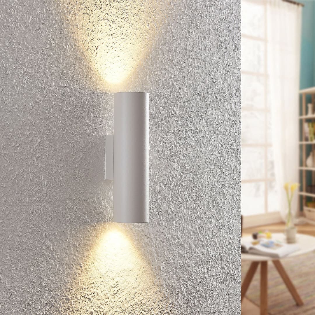 Dilana Wandleuchte Weiß - Arcchio Brinja - Flurbereich - Modern - Aluminium - Mehrflammig