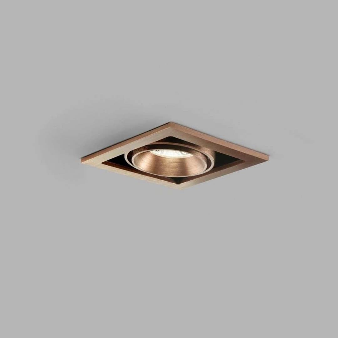 Ghost 1 Einbauspots 6W 2700/3000K Rose Gold - LIGHT-POINT - Wohnzimmer - Metall
