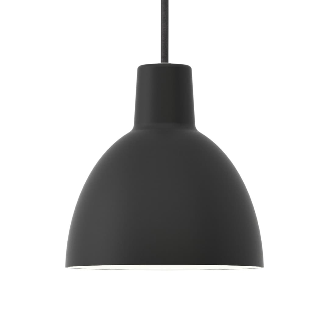 Toldbod 170 Pendelleuchte Schwarz - Louis Poulsen - Wohnzimmer - Design - Metall - Einflammig