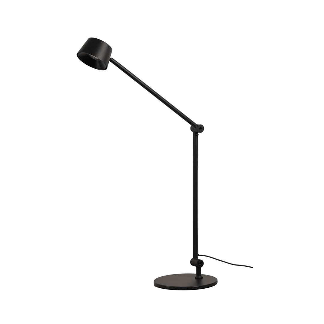 Direction T1 LED-Tischlampe, schwarz, Höhe 56 cm - Antidark - Arbeitszimmer / Büro - Modern - Metall - Einflammig