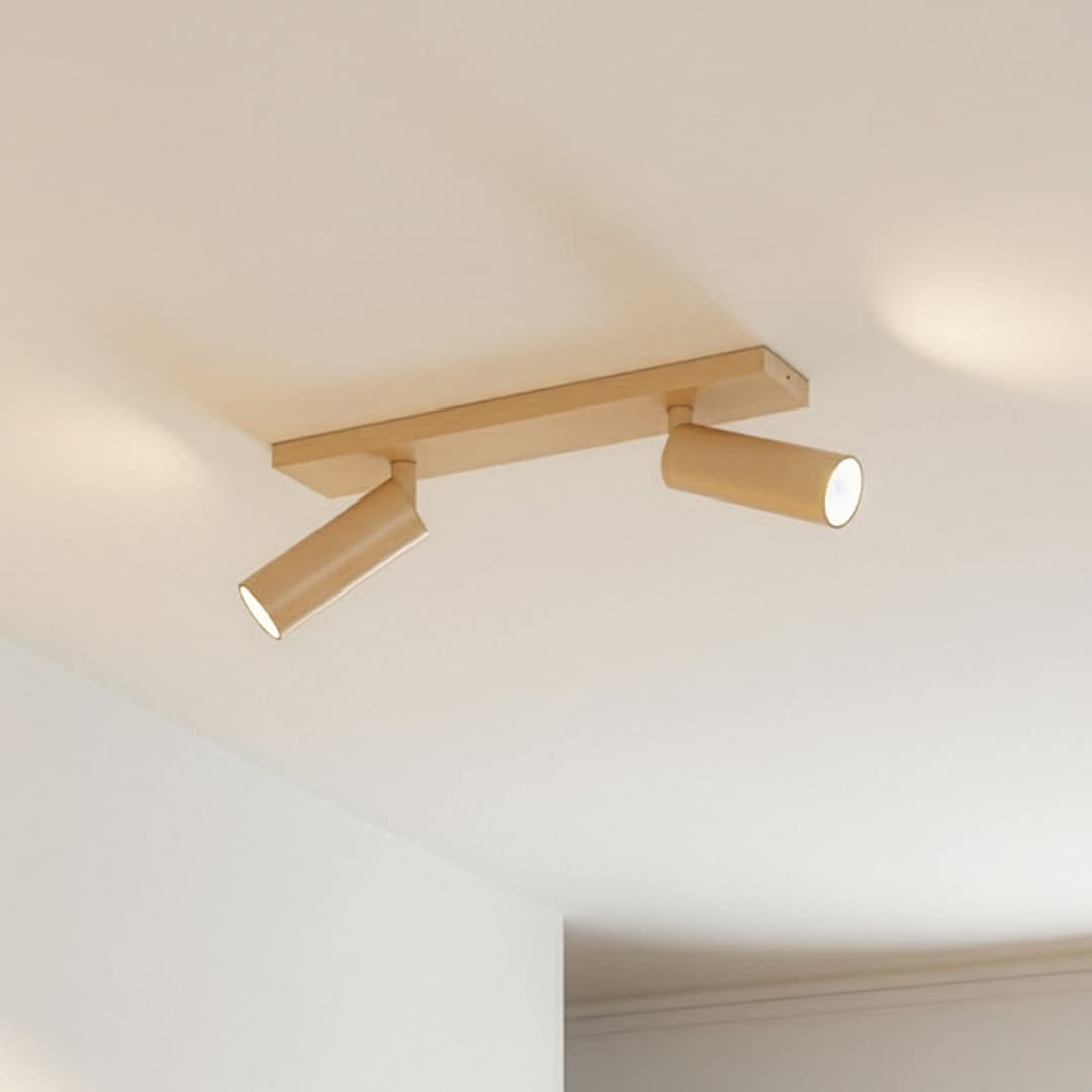 Brinja Slim Deckenspot, 2-flg., coffee, GU10 MR11 - Arcchio - Flurbereich - Modern - Aluminium - Mehrflammig