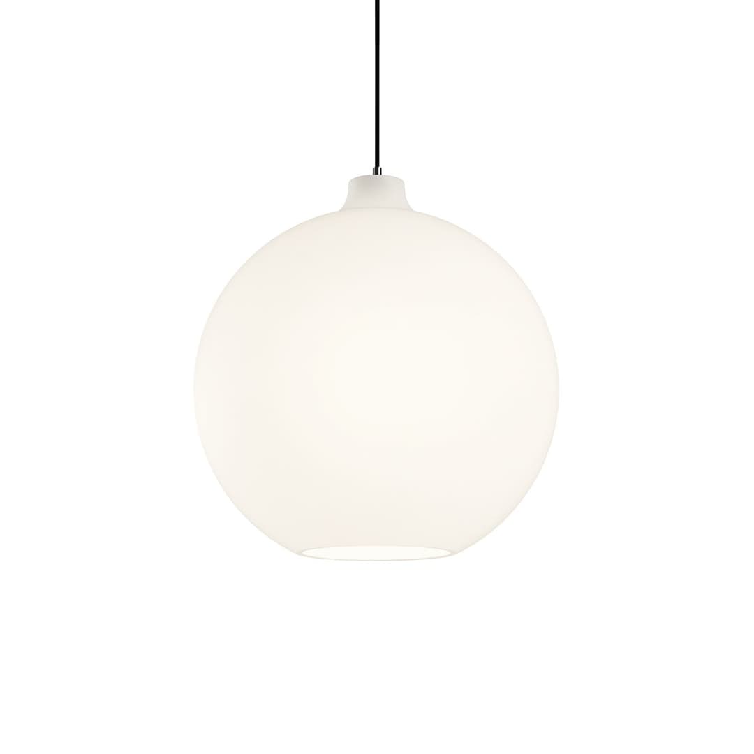 Wohlert Pendelleuchte Ø35 cm White Opal - Louis Poulsen - Wohnzimmer - Design - Glas - Einflammig