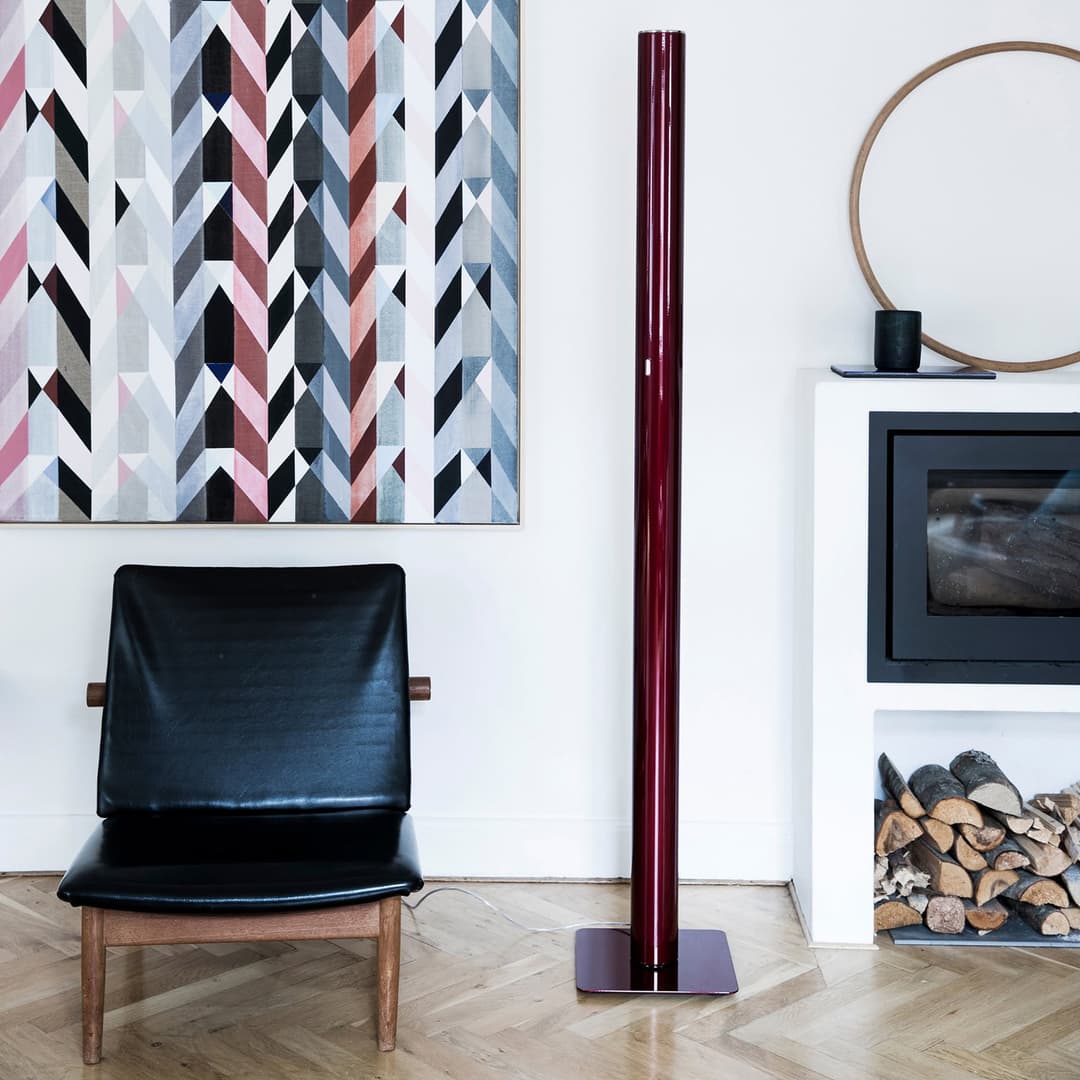 Ilio Stehleuchte 5000K Red - Artemide - Arbeitszimmer / Büro - Design - Metall