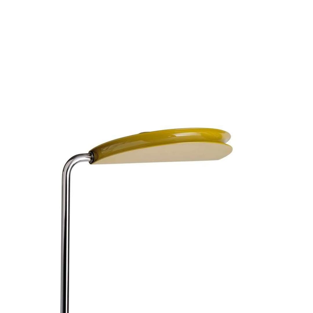 Mezzaluna Stehleuchte White Marble/Yellow - DCW - Wohnzimmer - Metall