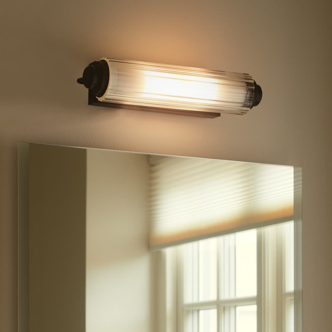 Nimal Double Wandleuchte, schwarz, IP44, Kunststoff, Metall - Nordlux - Badezimmer - Mehrflammig