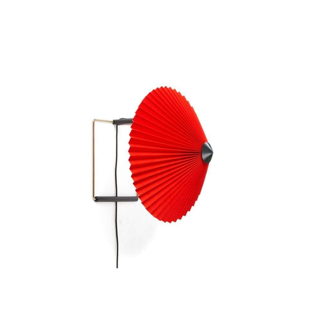 Matin 300 Wandleuchte Bright Red - HAY - Wohnzimmer - Metall