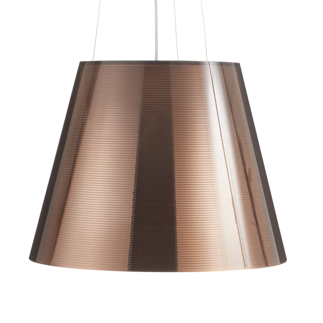 KTribe S2 Pendelleuchte Alu Bronze - Flos - Wohnzimmer - Design - Kunststoff - Einflammig