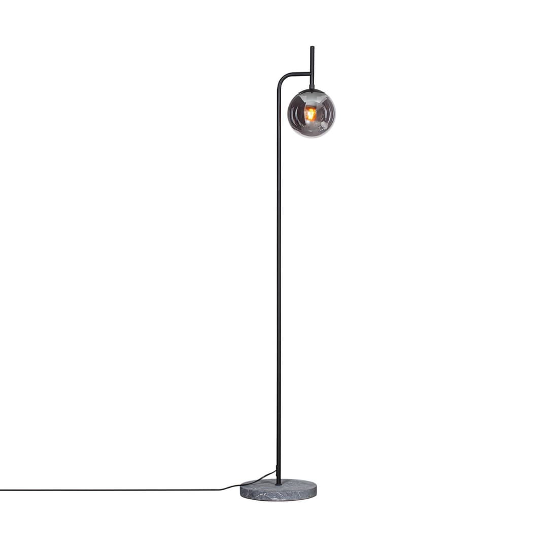 Boyle Stehleuchte Smoke Grey - By Rydéns - Wohnzimmer - Modern - Stein - Einflammig