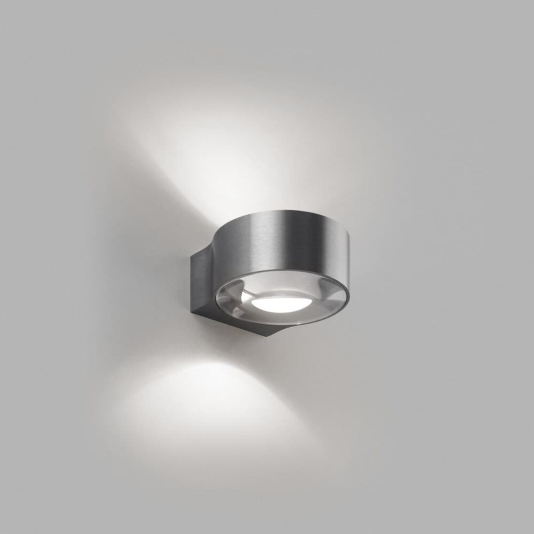 Orbit Mini Wandleuchte IP54 Titanium - LIGHT-POINT - Flurbereich - Aluminium