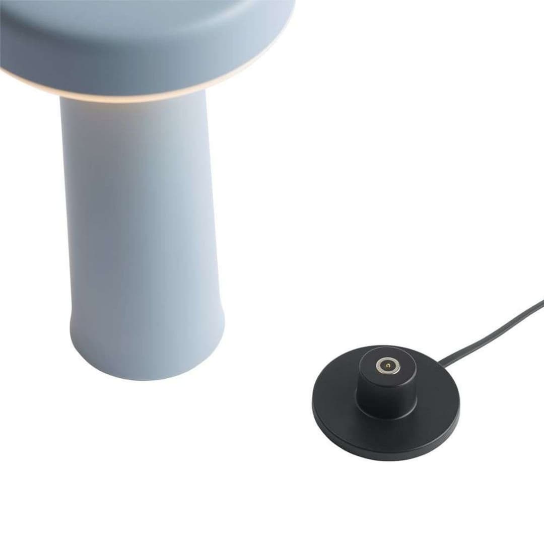 Ease Portable Tischleuchte Light Blue - Muuto - Wohnzimmer - Kunststoff