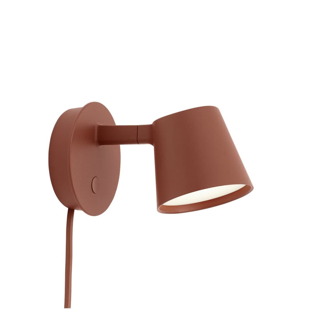 Tip Wandleuchte Copper Brown - Muuto - Wohnzimmer - Aluminium
