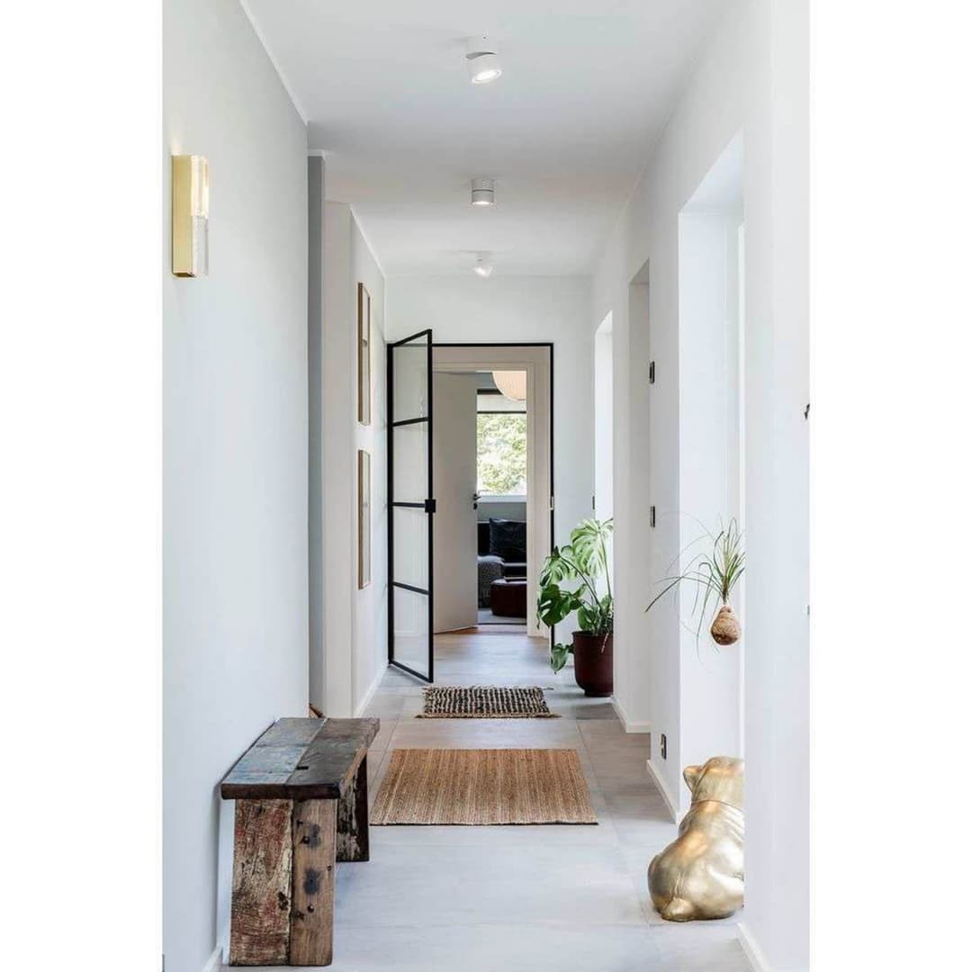 Easy W100 LED-Einbaustrahler DTW, weiß, CCT - Antidark - Wohnzimmer - Aluminium