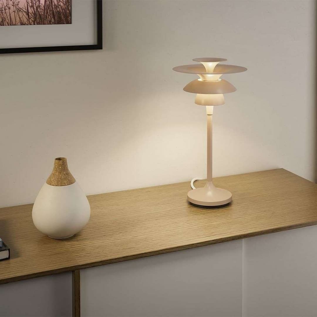 Picasso Tischleuchte H34,8 Nougat - Belid - Wohnzimmer - Metall