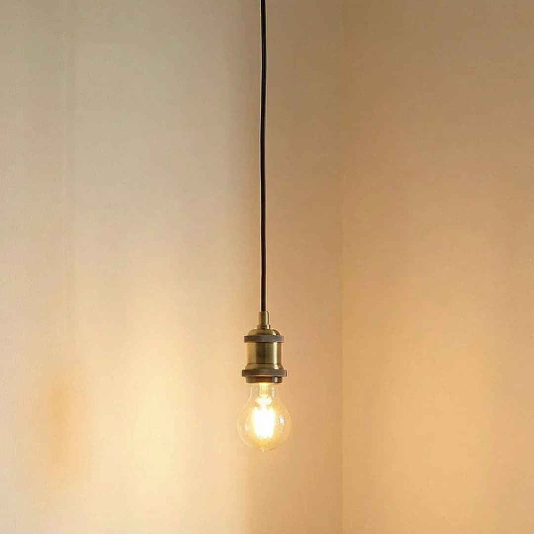 Hattie Pendelleuchte, Fassung E27, Ø 5 cm, messing, Metall - Lindby - Esszimmer - Modern - Aluminium - Einflammig