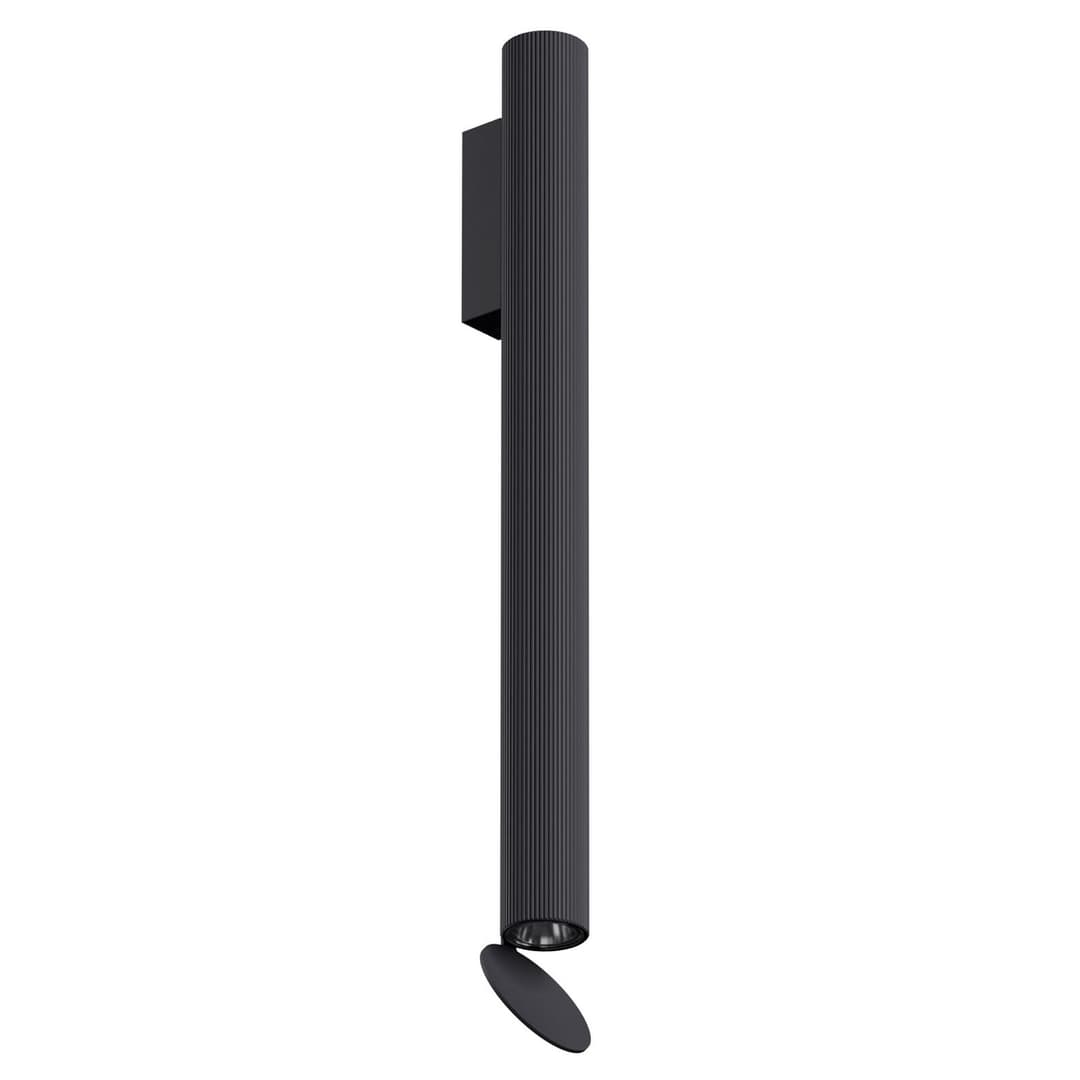 Flauta Riga Wandleuchte H225 Black - Flos - Flurbereich - Design - Metall - Mehrflammig