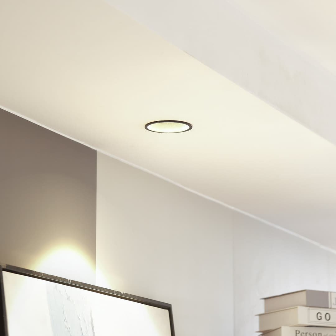 Niria LED Einbauspots 2700K Schwarz - Arcchio - Wohnzimmer - Modern - Metall - Rund