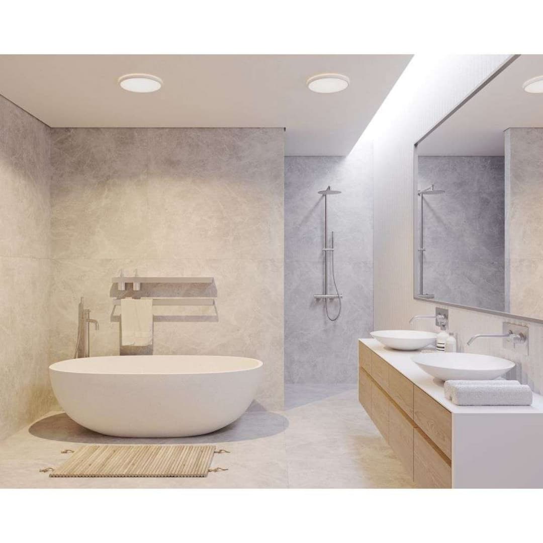 Oja 29 Deckenleuchte IP54 3000/4000K Dim White - Nordlux - Wohnzimmer - Kunststoff