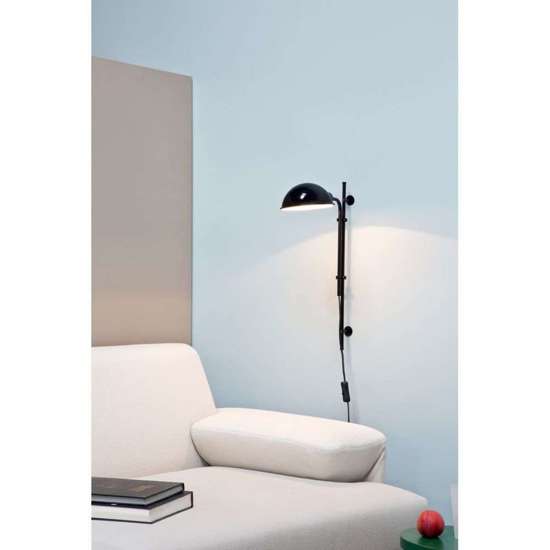 Funiculi Wandleuchte Black - Marset - Aluminium