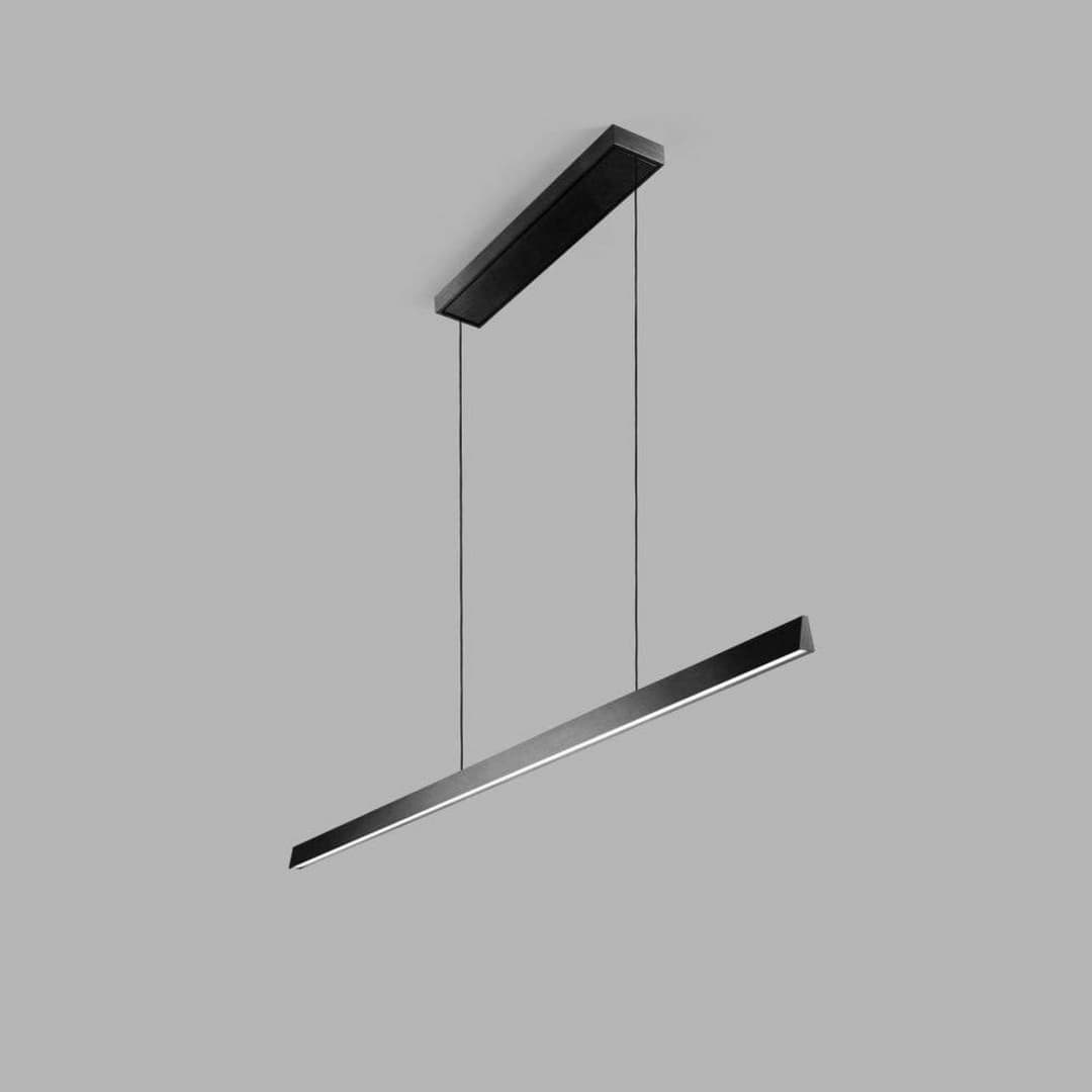 Edge Linear S1500 Pendelleuchte Carbon Black - LIGHT-POINT - Küche - Aluminium