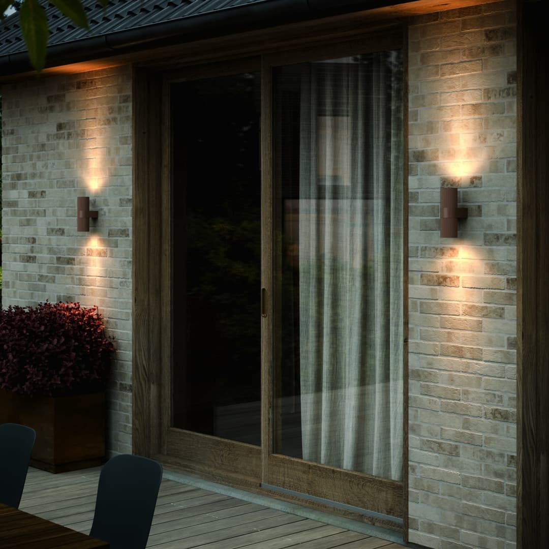 Kyklop Ripple Außenwandleuchte Rust - Nordlux - Modern - Metall - Mehrflammig