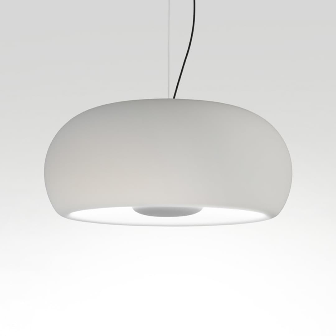 Vetra Pendelleuchte Ø43 White - Marset - Wohnzimmer - Design - Glas - Einflammig