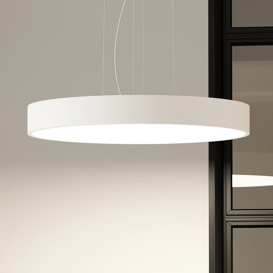 Noabelle LED Pendelleuchte Ø80 White - Arcchio - Küche - Modern - Metall - Einflammig